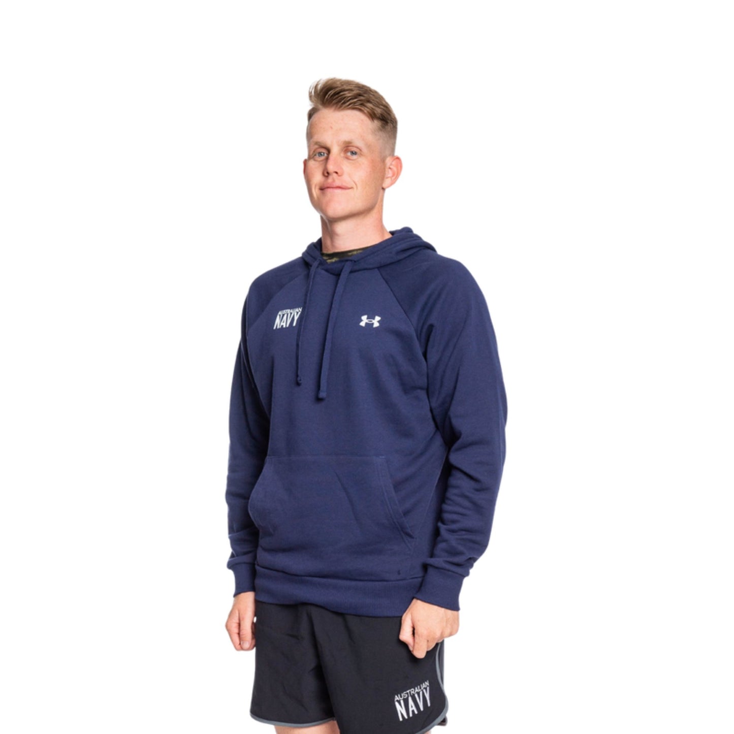 Under Armour Rival Cotton Hoodie - Navy