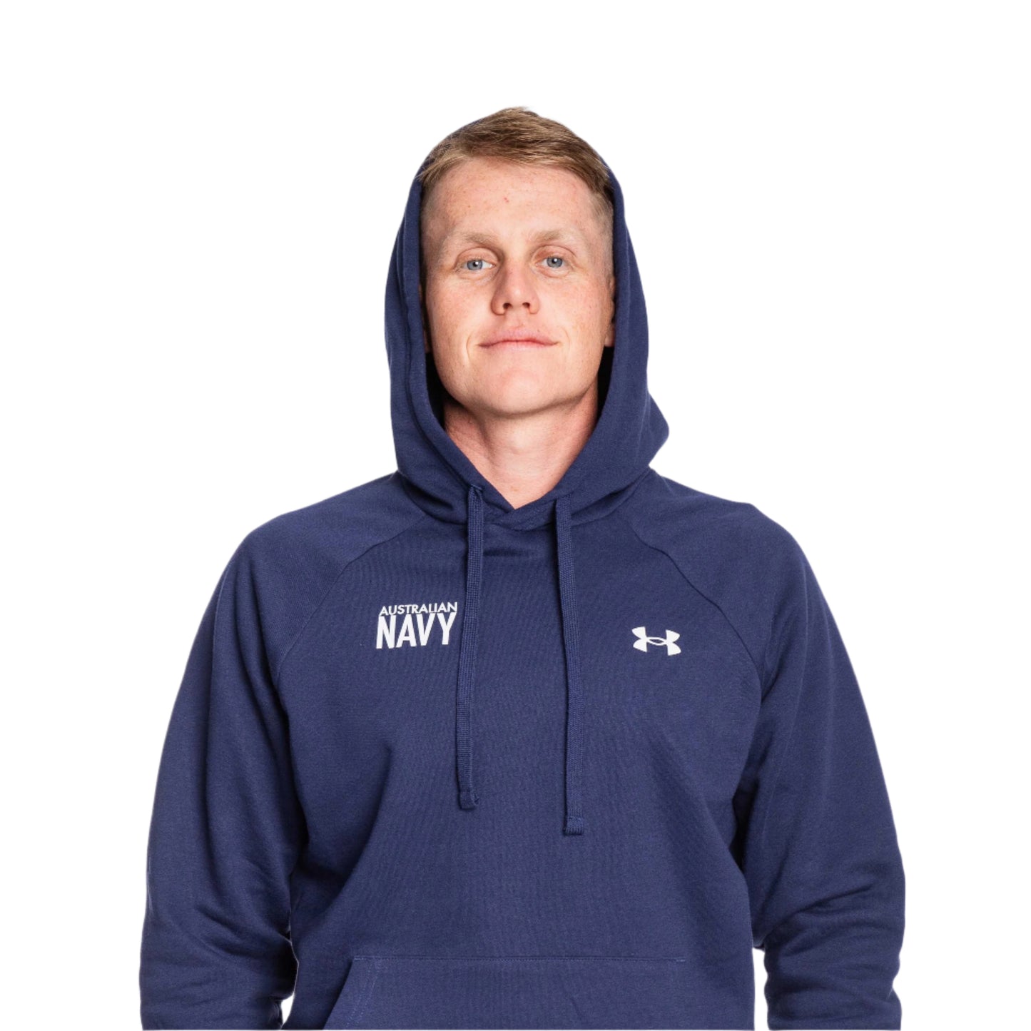 Under Armour Rival Cotton Hoodie - Navy