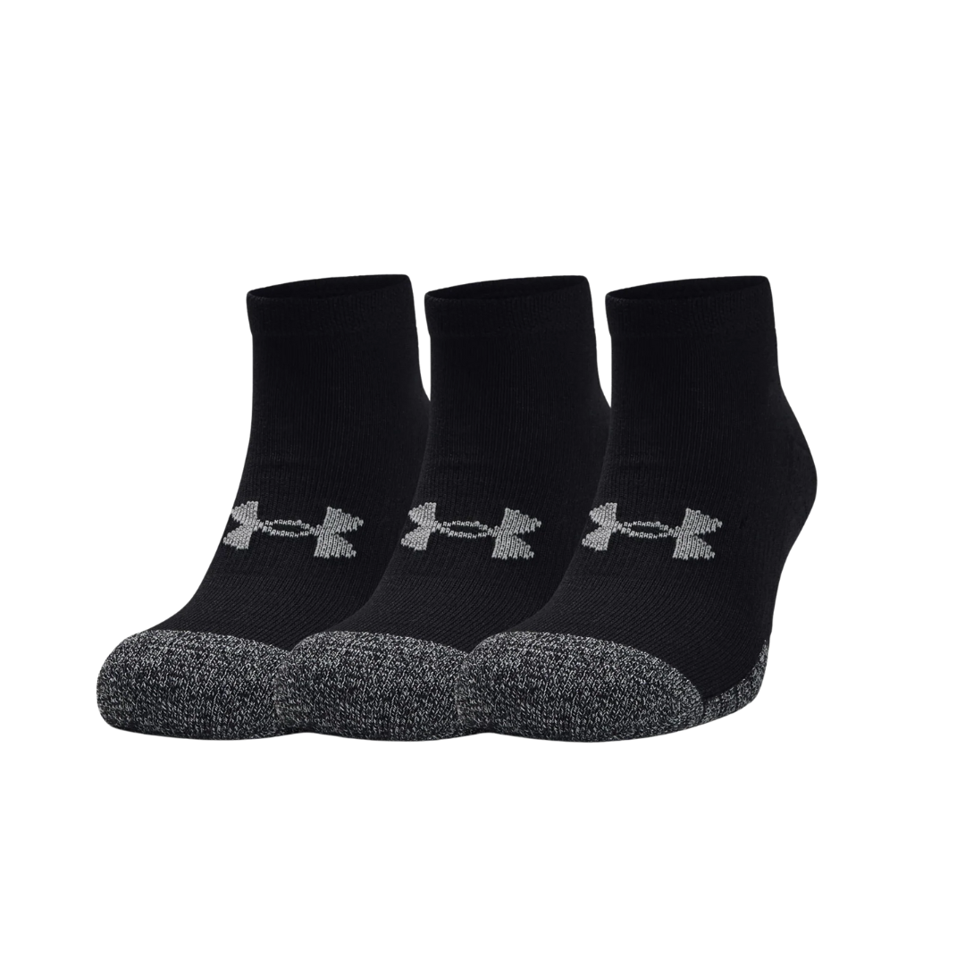 Under Armour 3pk Ankle Sock - Black