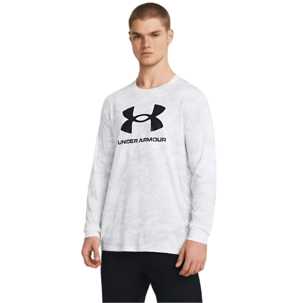Under Armour Mens ABC Camo Long Sleeve - White