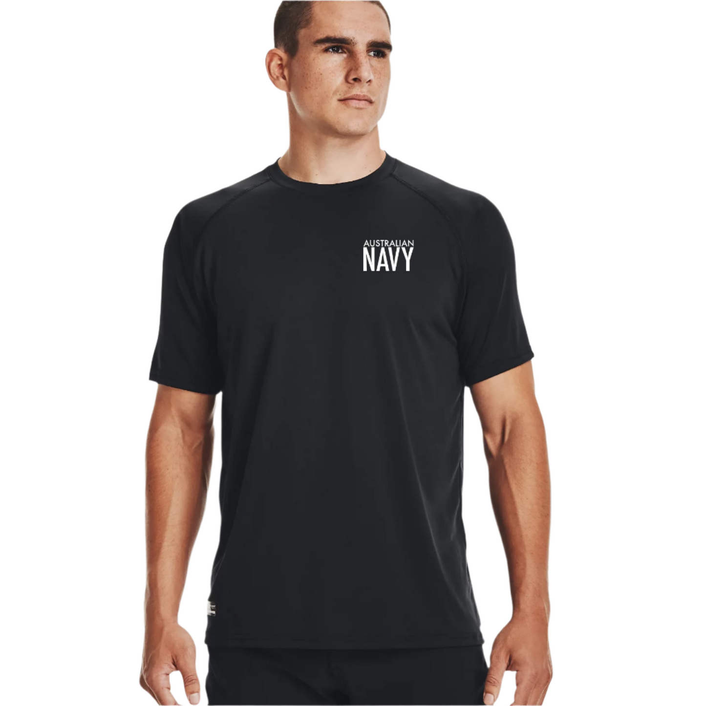 Under Armour Mens Tactical Tech Tee - Black