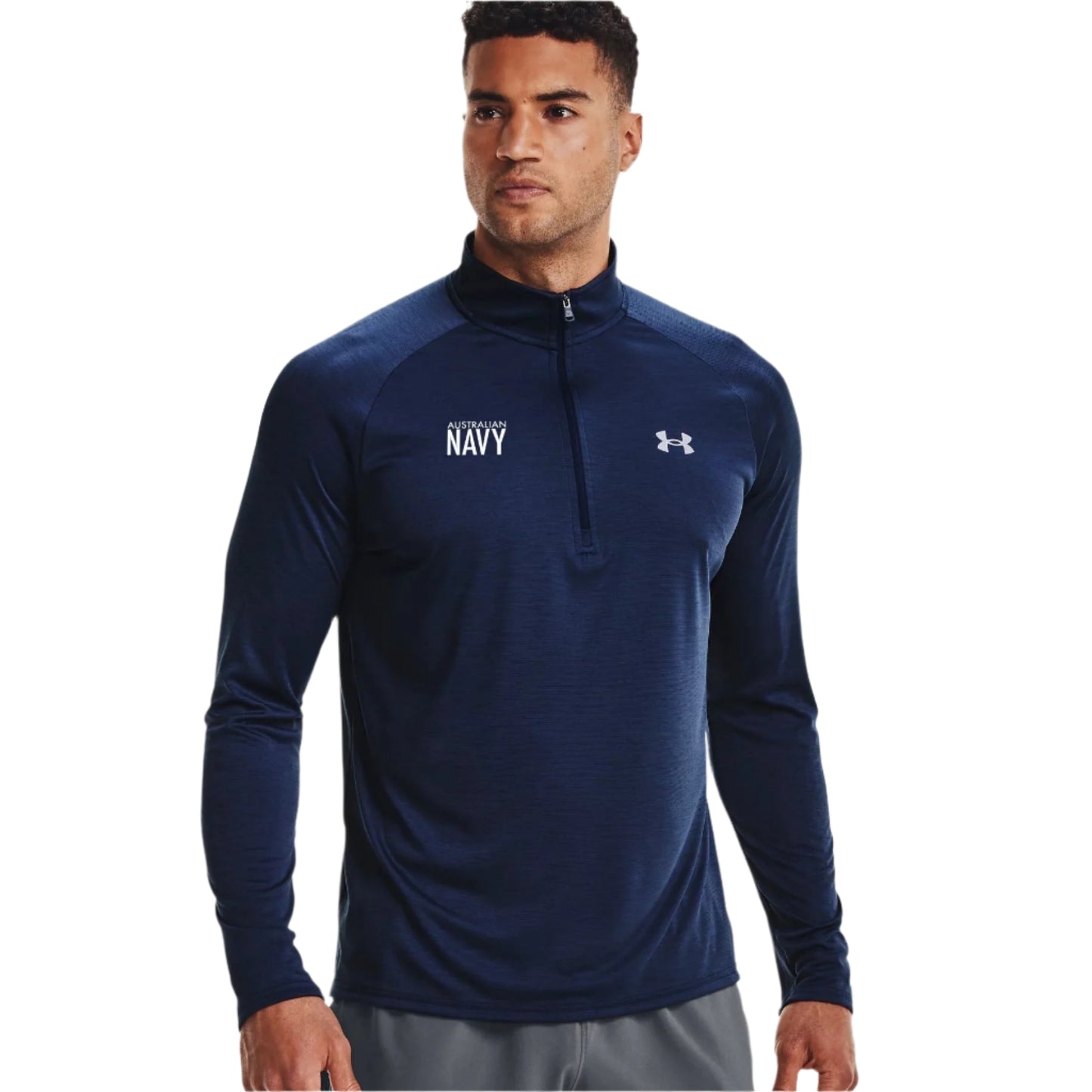 Under Armour Mens Velocity 2.0 1/4 Zip - Navy
