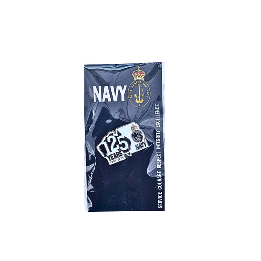 125 Anniversary pin
