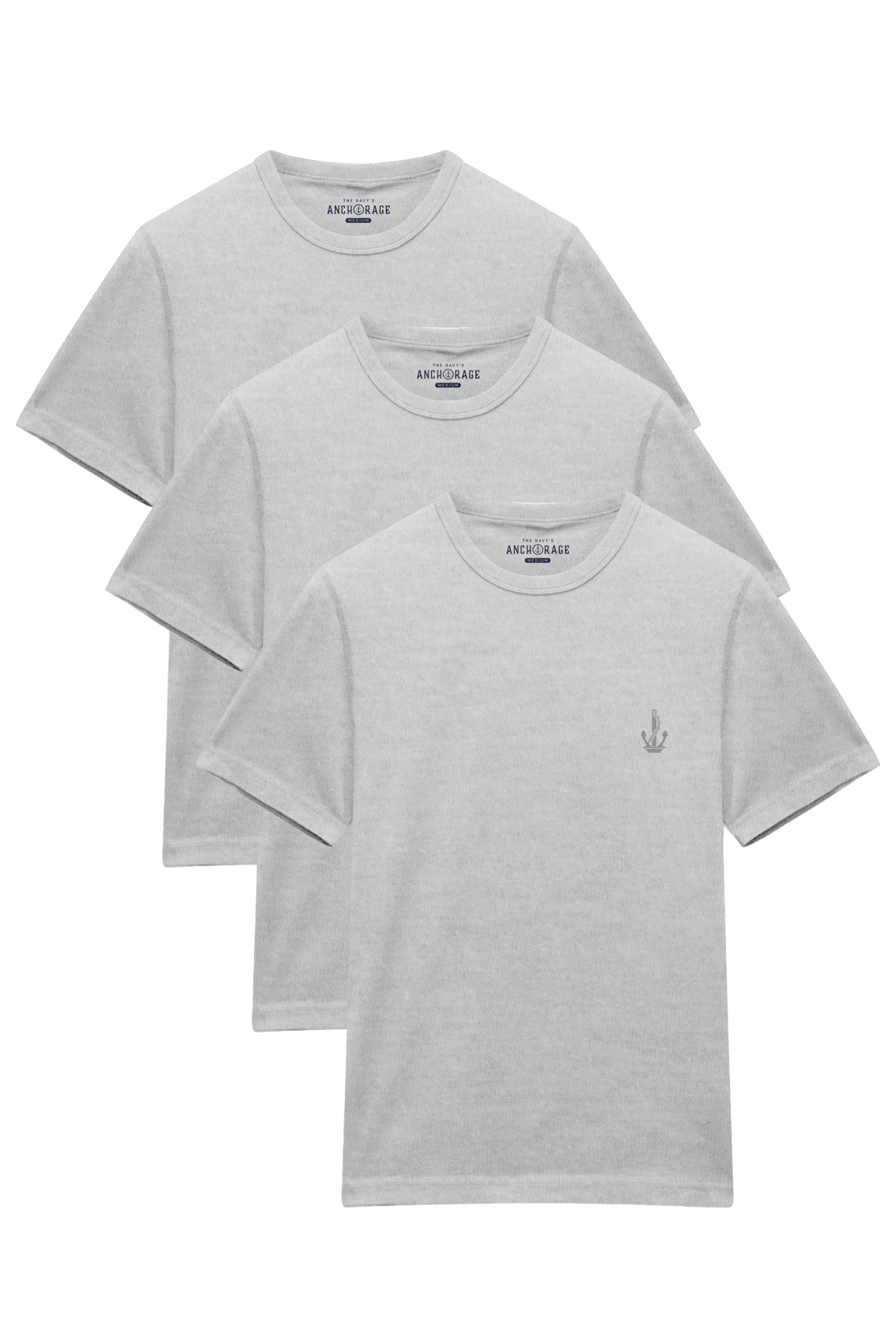 The Masters, Everyday 3pk Grey Undershirts