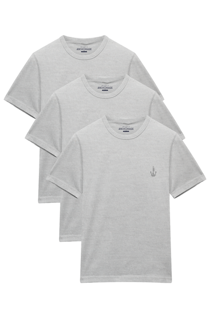 The Masters, Everyday 3pk Grey Undershirts