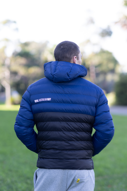 The Bowater, Unisex Puffer Jacket Black