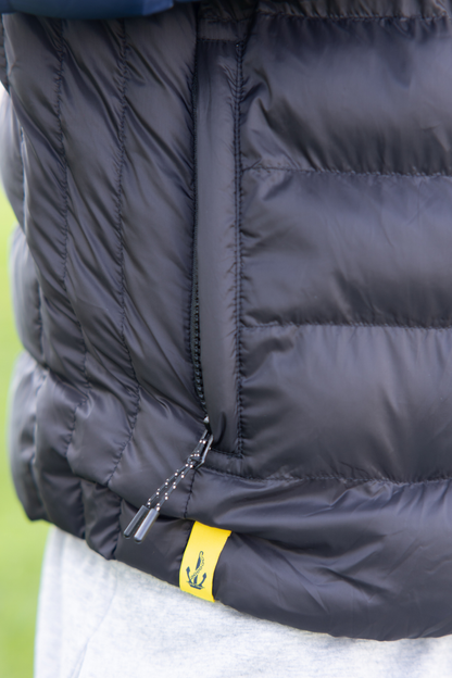The Bowater, Unisex Puffer Jacket Black