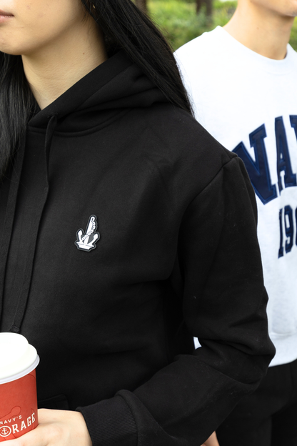 The Hartung, Unisex Regular Hoodie Black