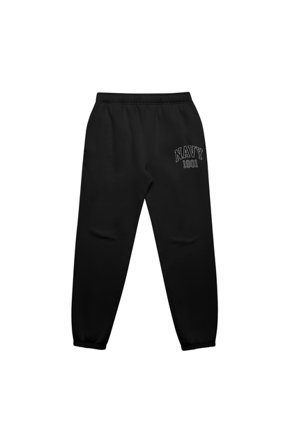 The Jones, Unisex Tech Fleece Track Pants Black