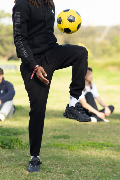 The Jones, Unisex Tech Fleece Track Pants Black