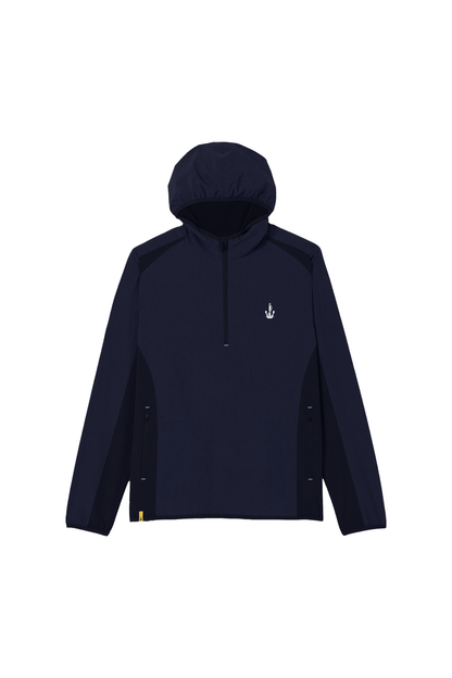 The Kim, Unisex Quarter Zip Navy