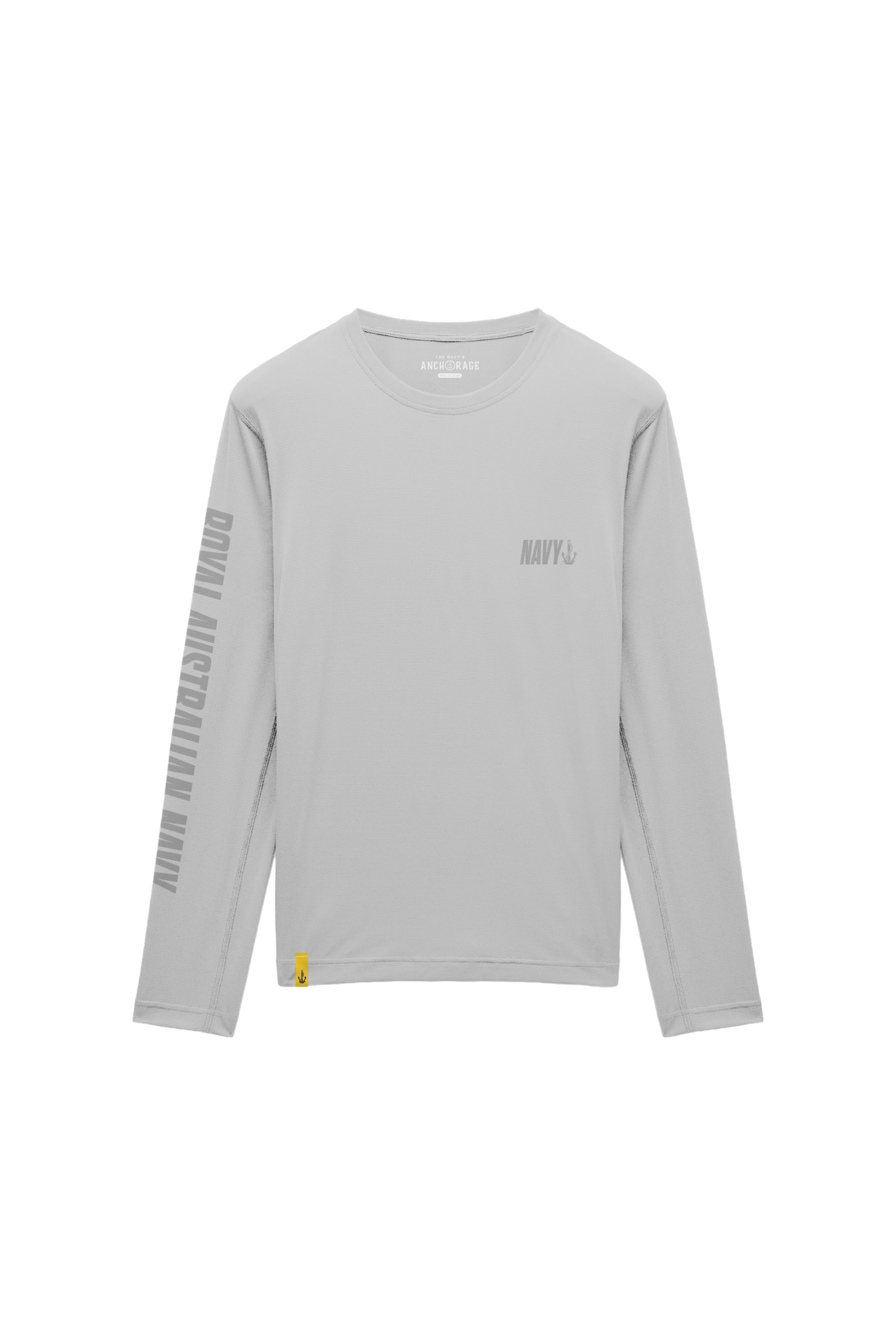 The Lahey, Mens Long Sleeve Training Shirt Grey