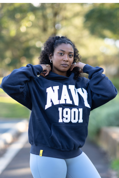 The Robb, Unisex Oversized Hoodie Navy
