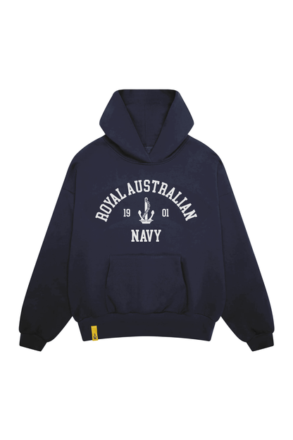 The Shu, Unisex Oversized Hoodie Navy