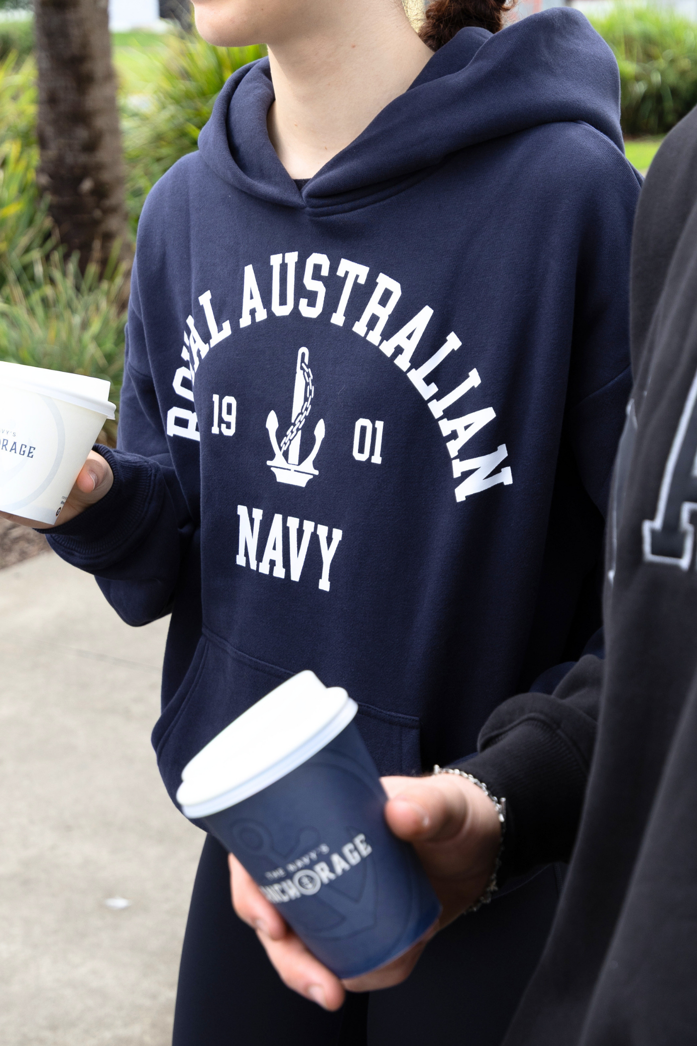 The Shu, Unisex Oversized Hoodie Navy