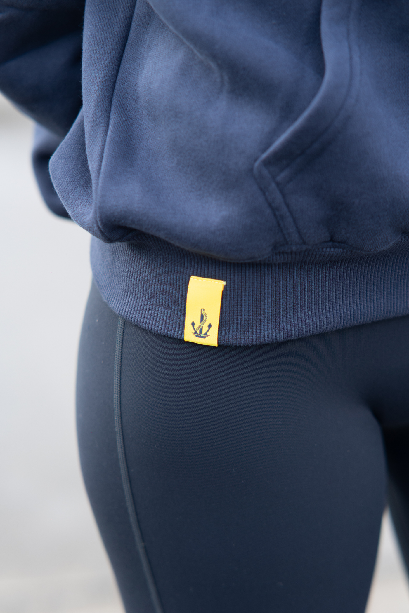 The Shu, Unisex Oversized Hoodie Navy