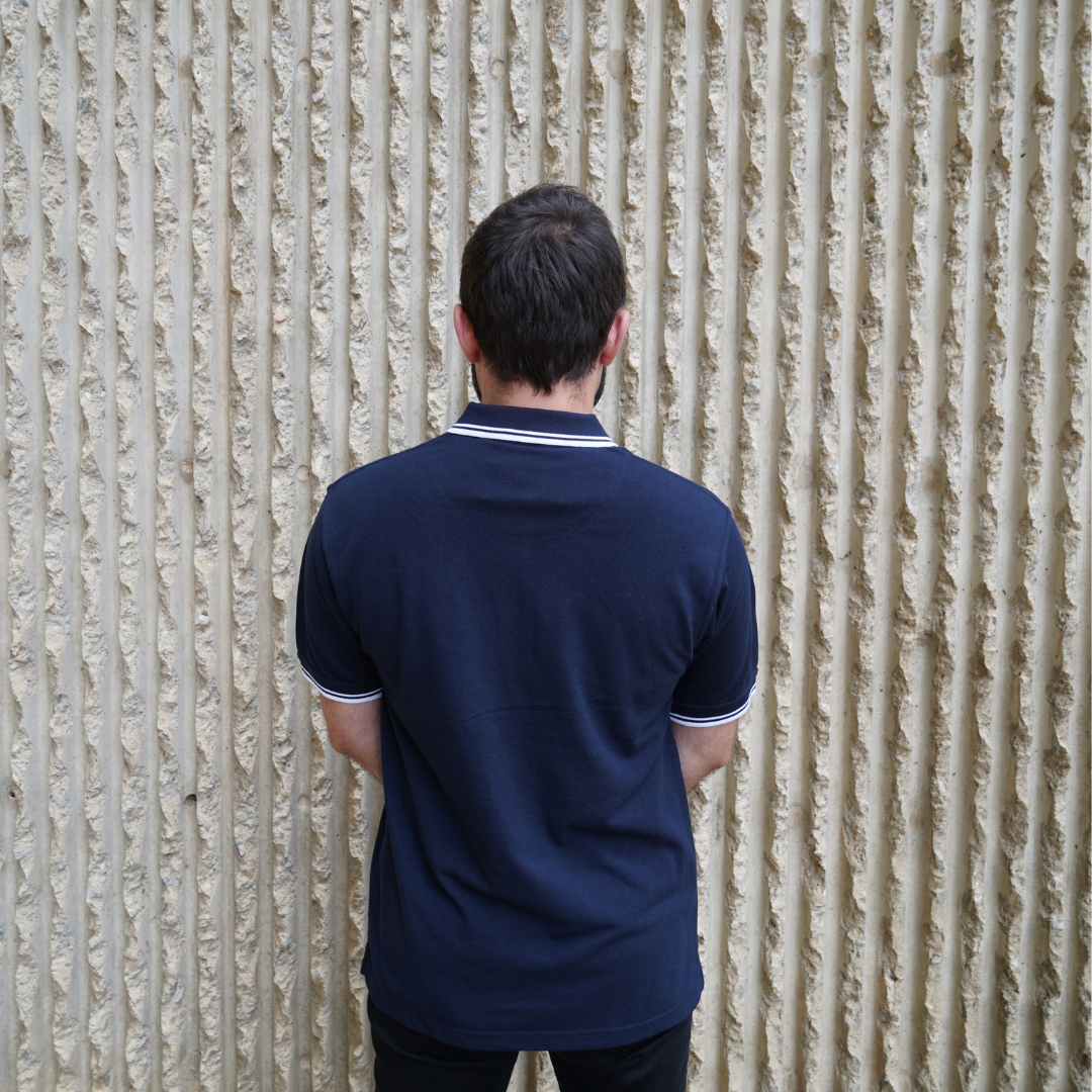 Mens Navy Workforce Polo Shirt