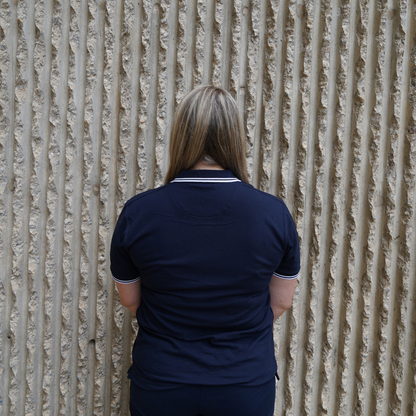 Womens Navy Workforce Polo Shirt