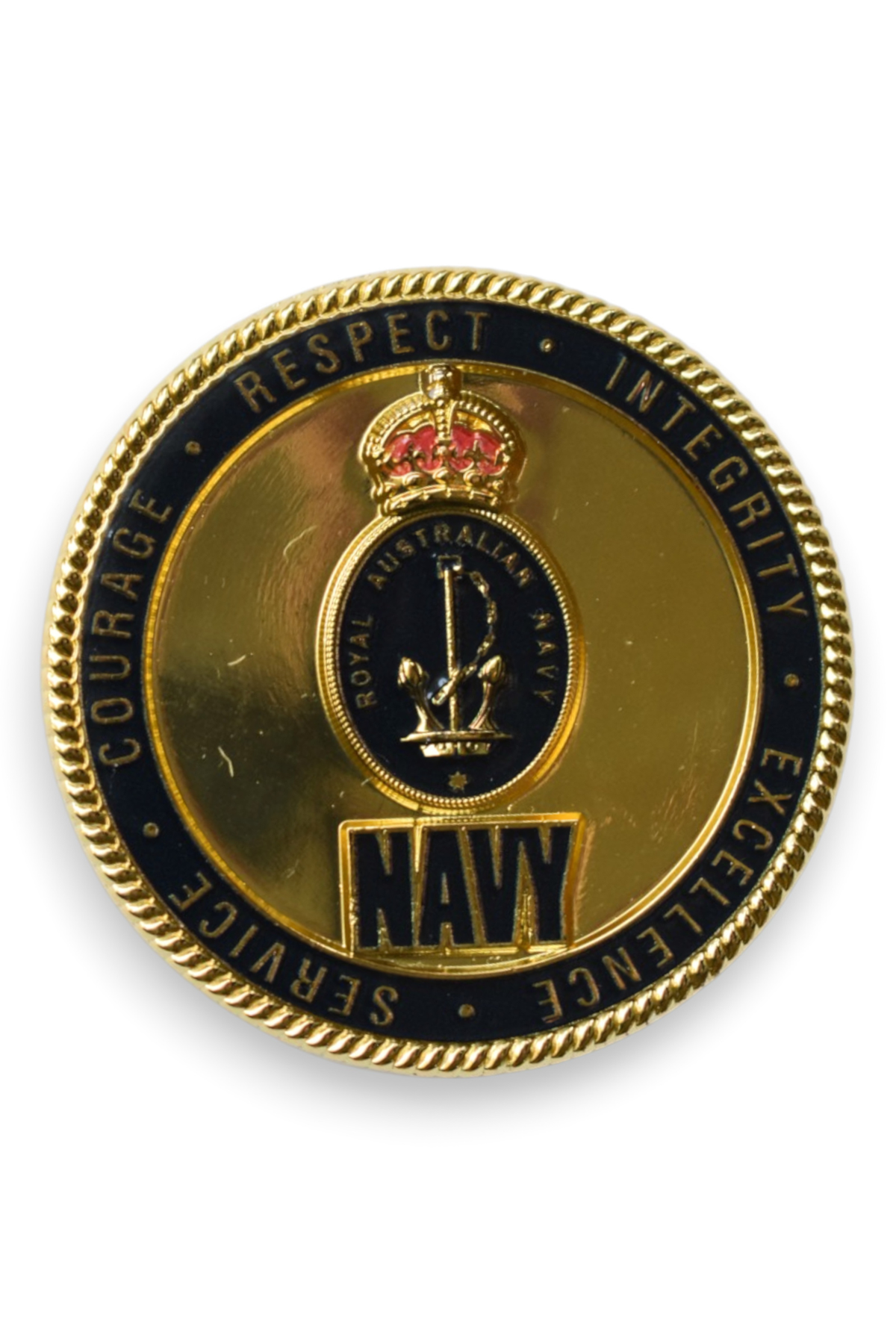 HMAS Waterhen Medallion Challenge Coin