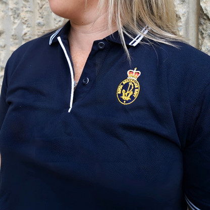 Womens Navy Workforce Polo Shirt