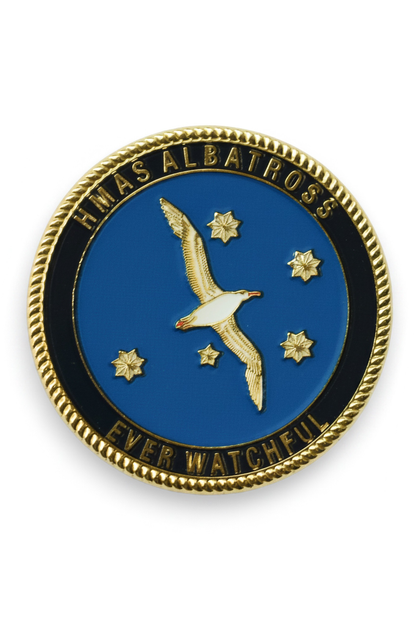HMAS Albatross Medallion Challenge Coin