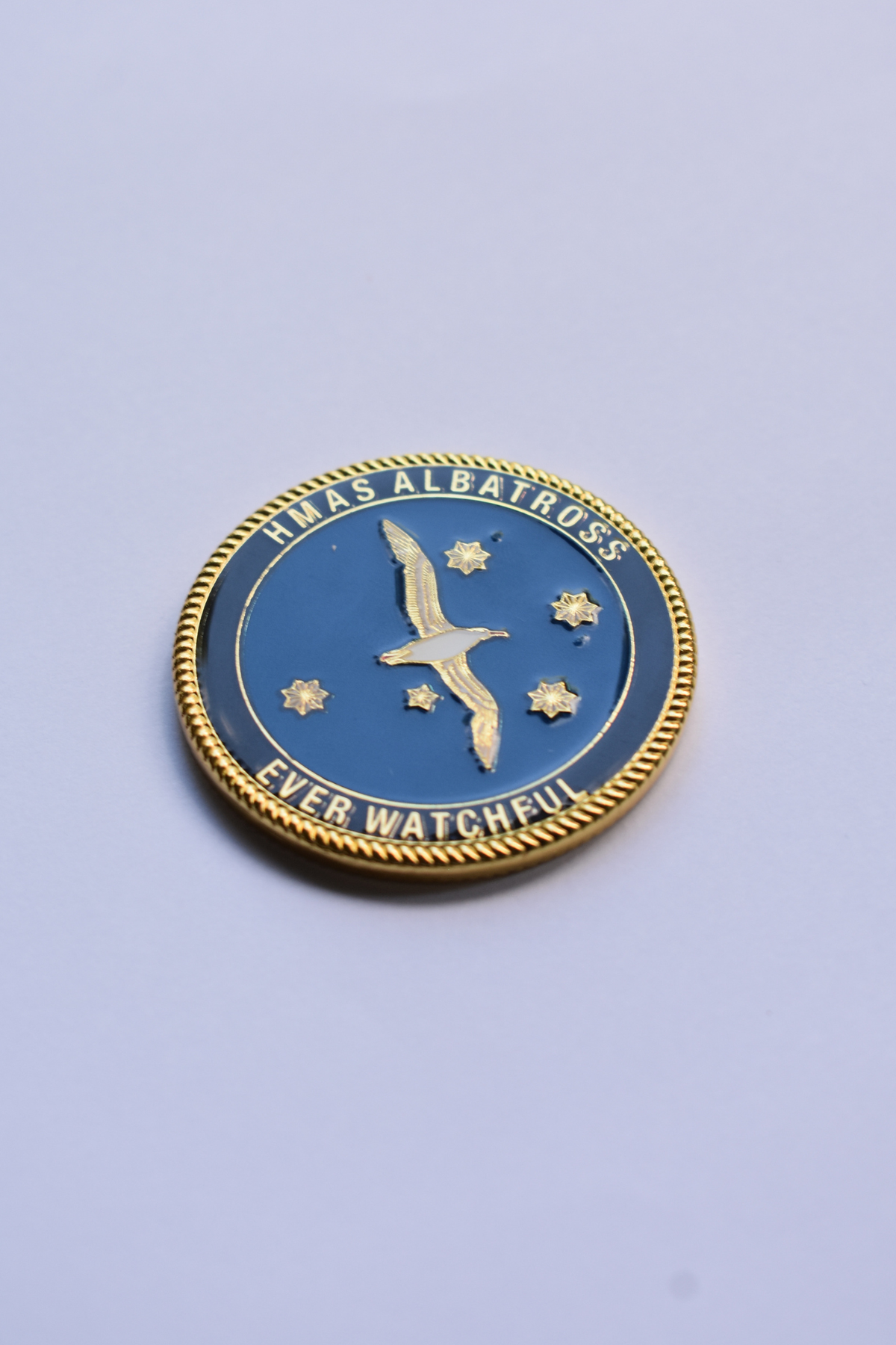 HMAS Albatross Medallion Challenge Coin