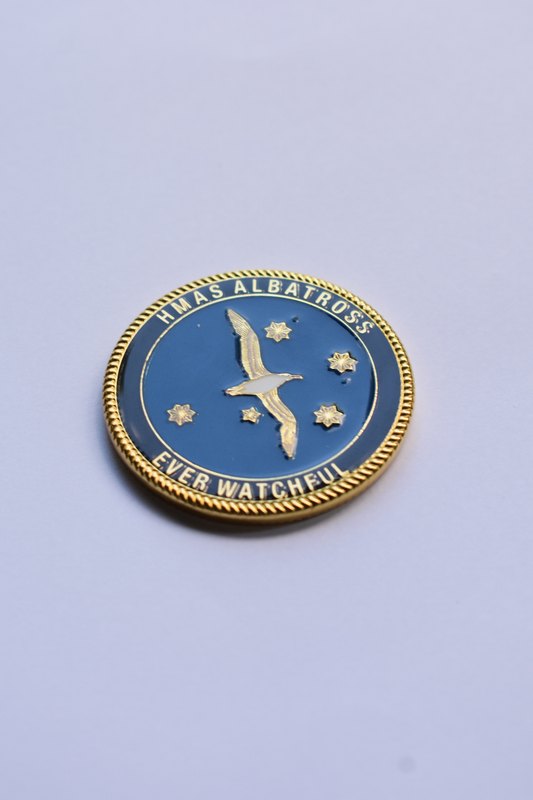 HMAS Albatross Medallion Challenge Coin