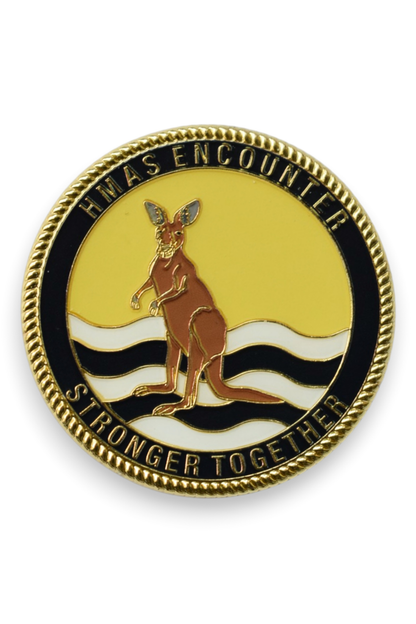 HMAS Encounter Medallion Challenge Coin
