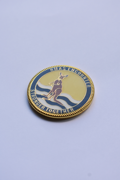 HMAS Encounter Medallion Challenge Coin