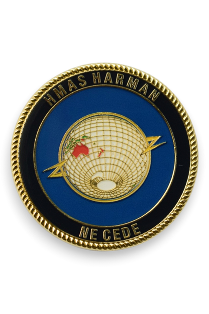 HMAS Harman Medallion Challenge Coin