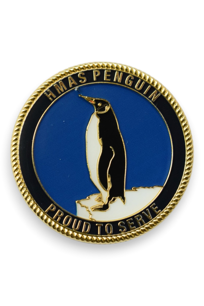 HMAS Penguin Medallion Challenge Coin