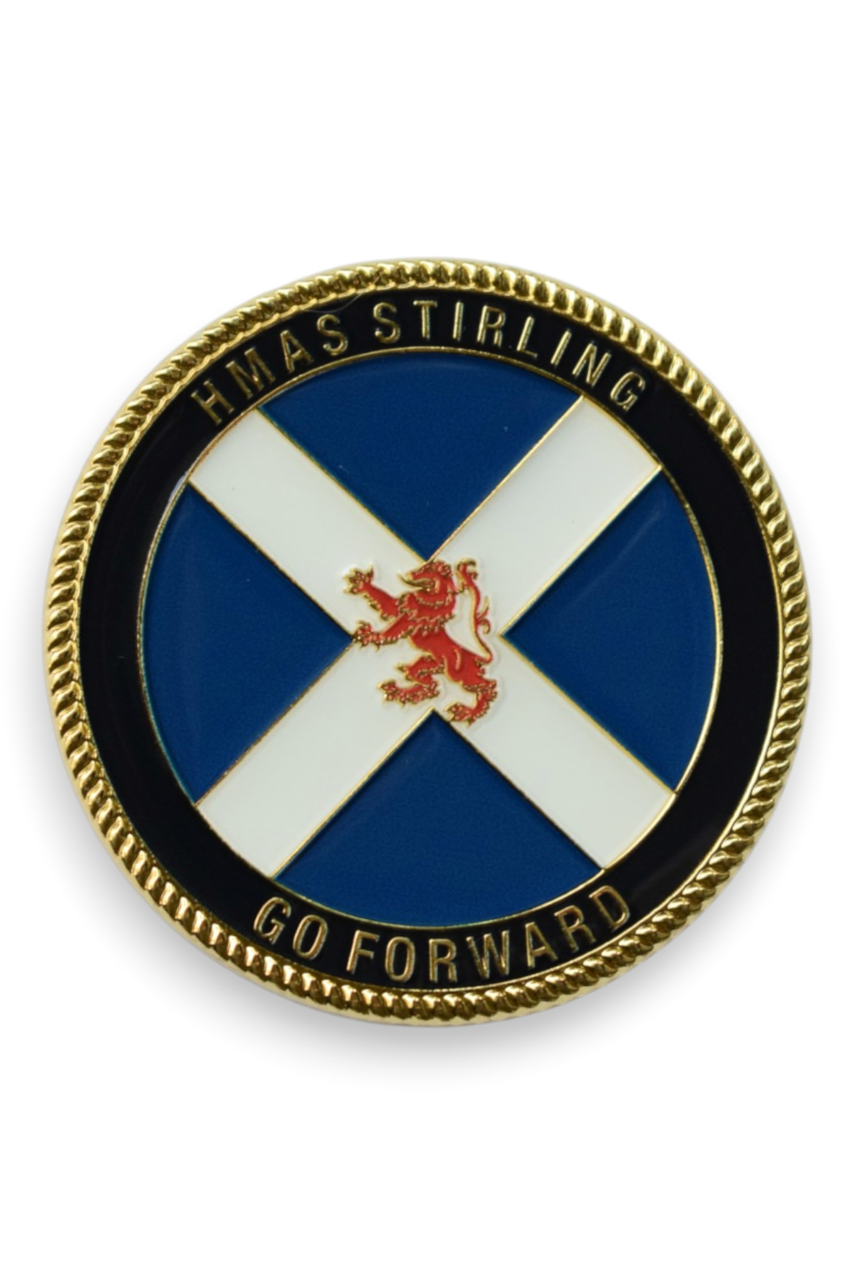 HMAS Stirling Medallion Challenge Coin