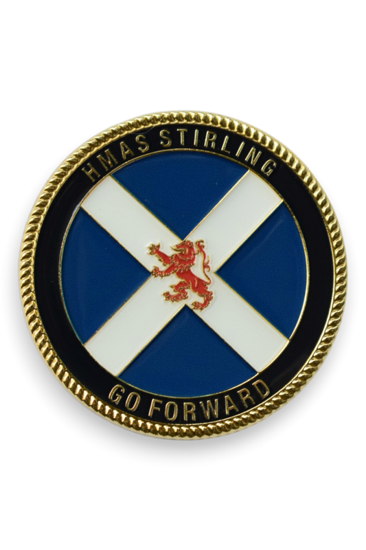 HMAS Stirling Medallion Challenge Coin