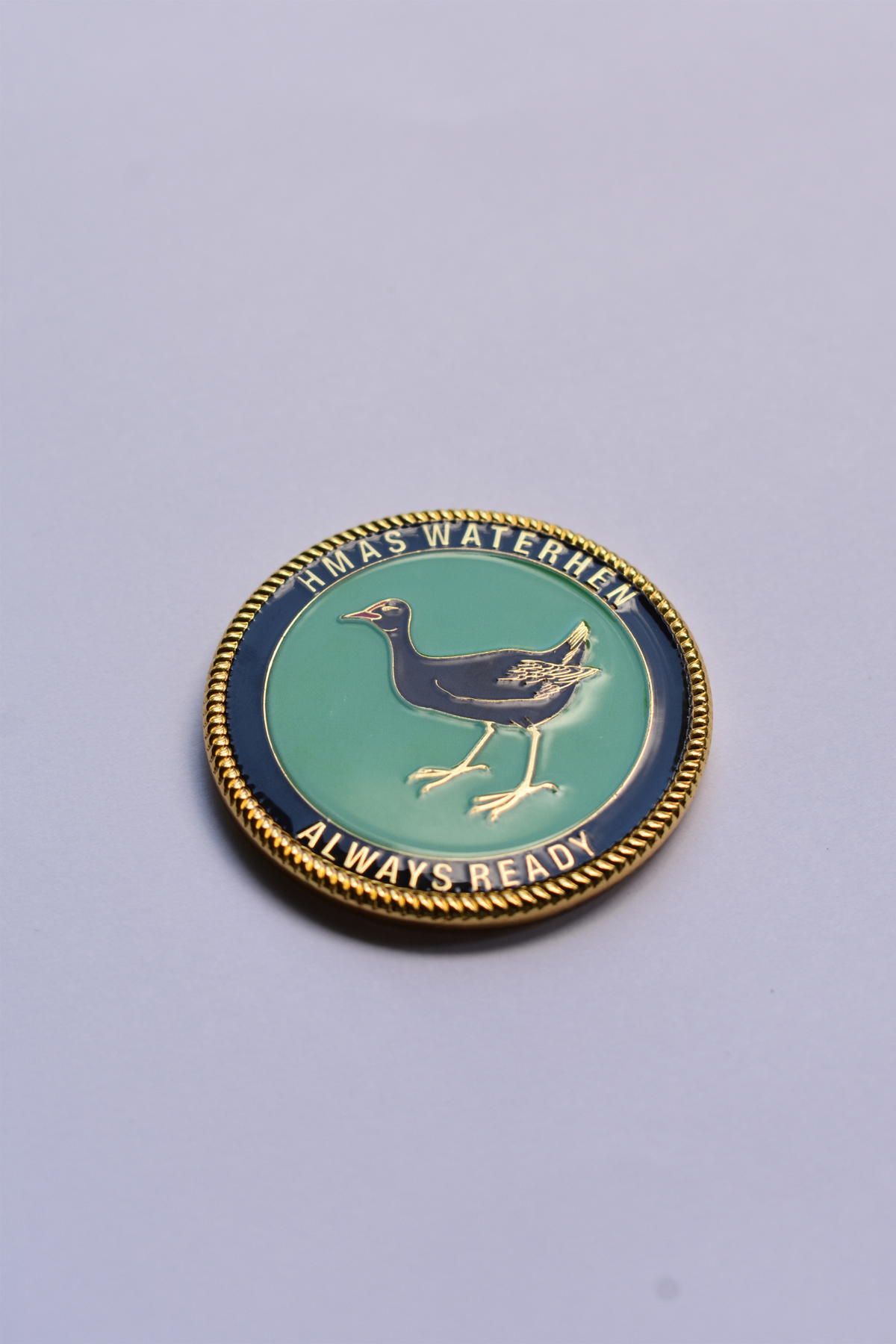 HMAS Waterhen Medallion Challenge Coin