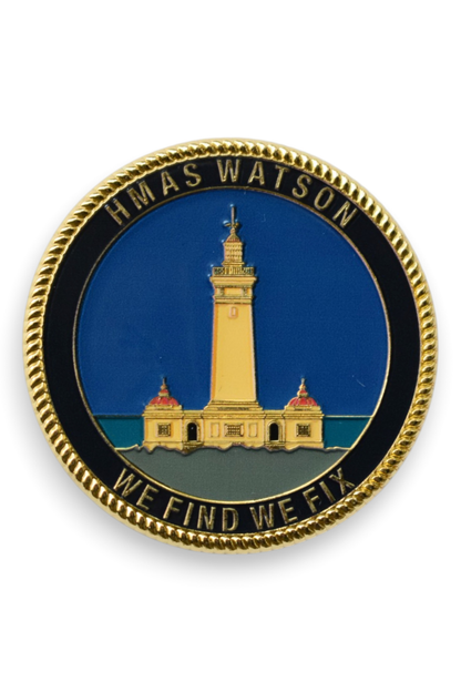 HMAS Watson Medallion Challenge Coin