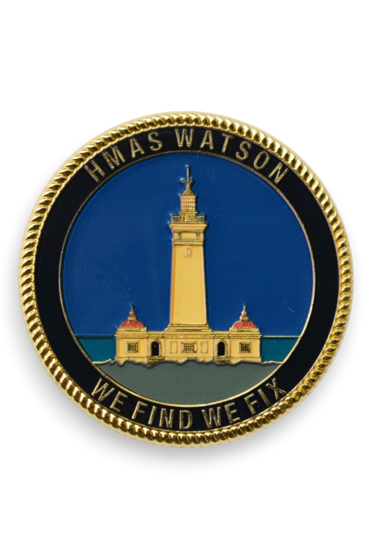 HMAS Watson Medallion Challenge Coin
