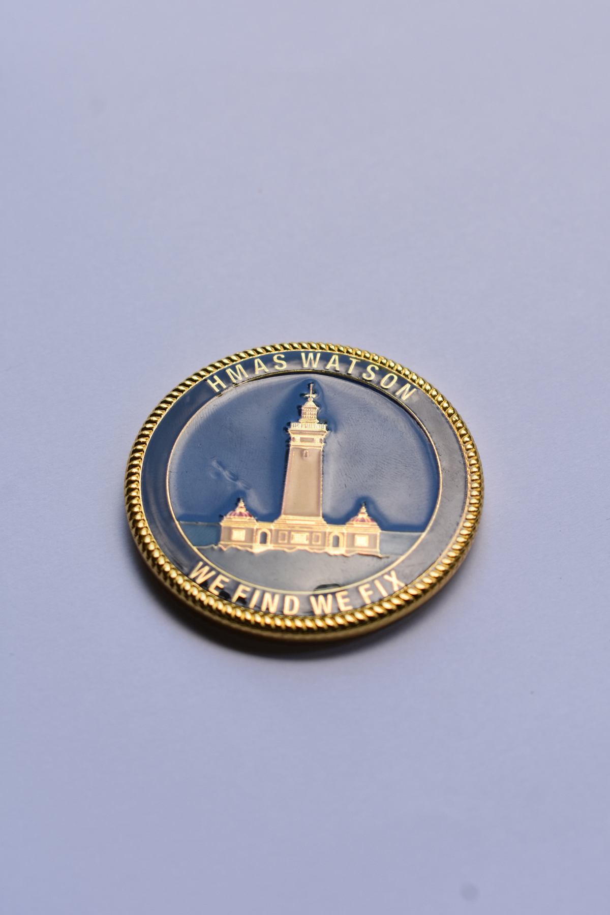 HMAS Watson Medallion Challenge Coin