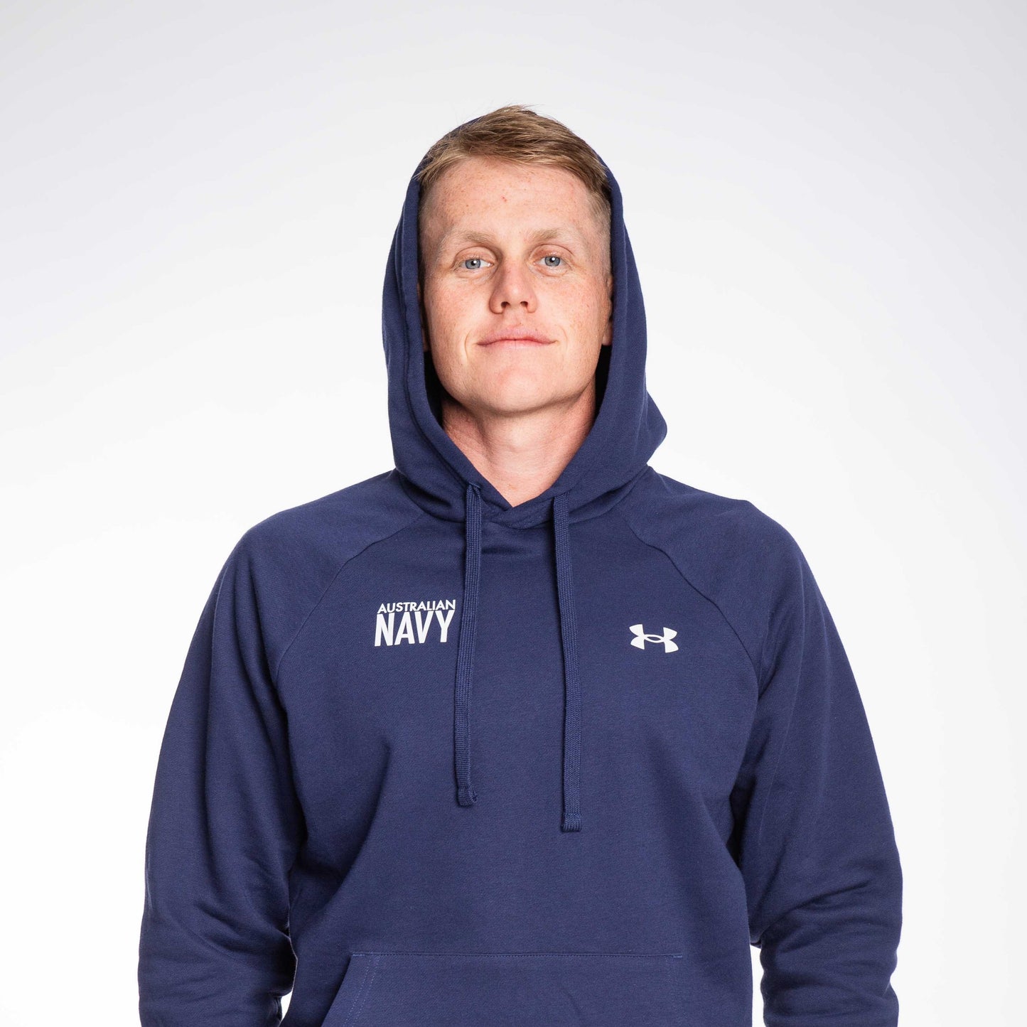 Under Armour Rival Cotton Hoodie - Navy