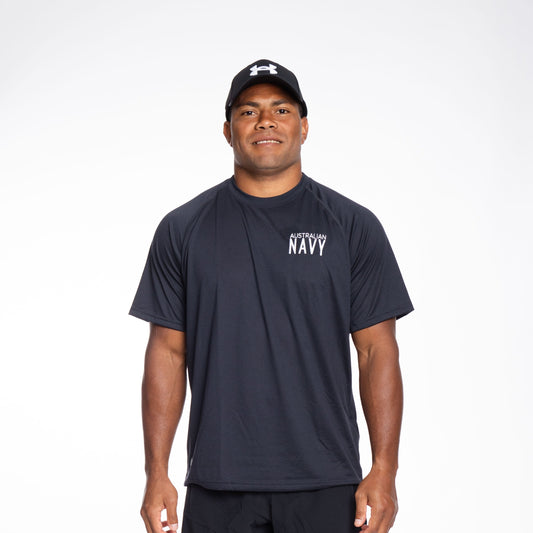 Under Armour Mens Tactical Cotton Tee - Navy