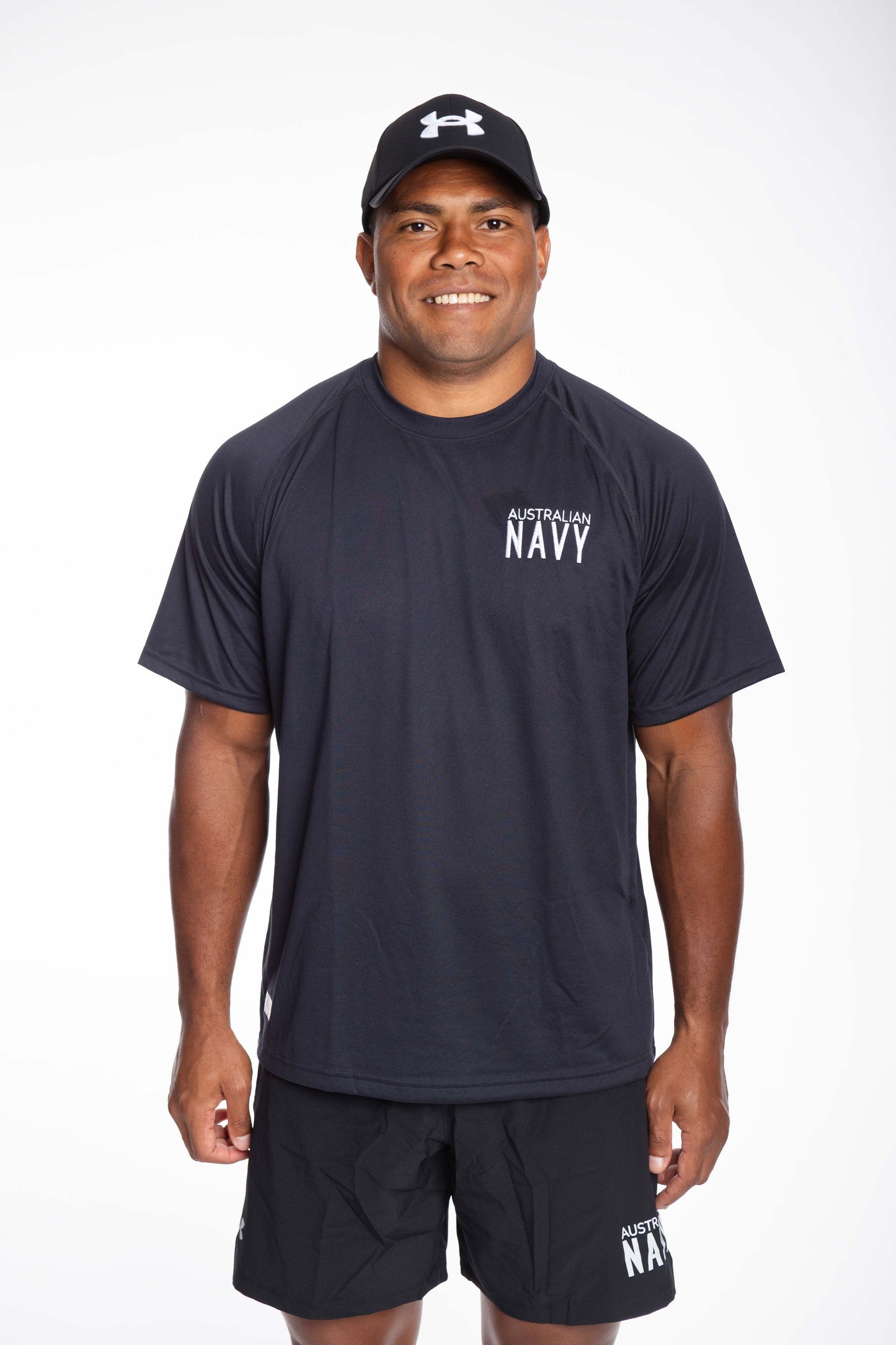 Under Armour Mens Tactical Cotton Tee - Navy