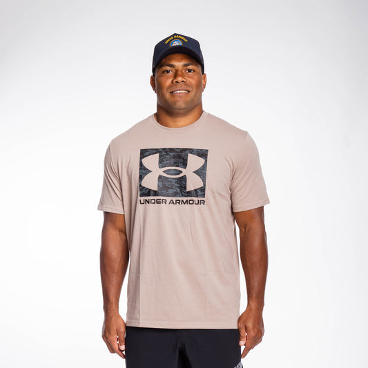 Under Armour Mens ABC Camo Tee - Brown