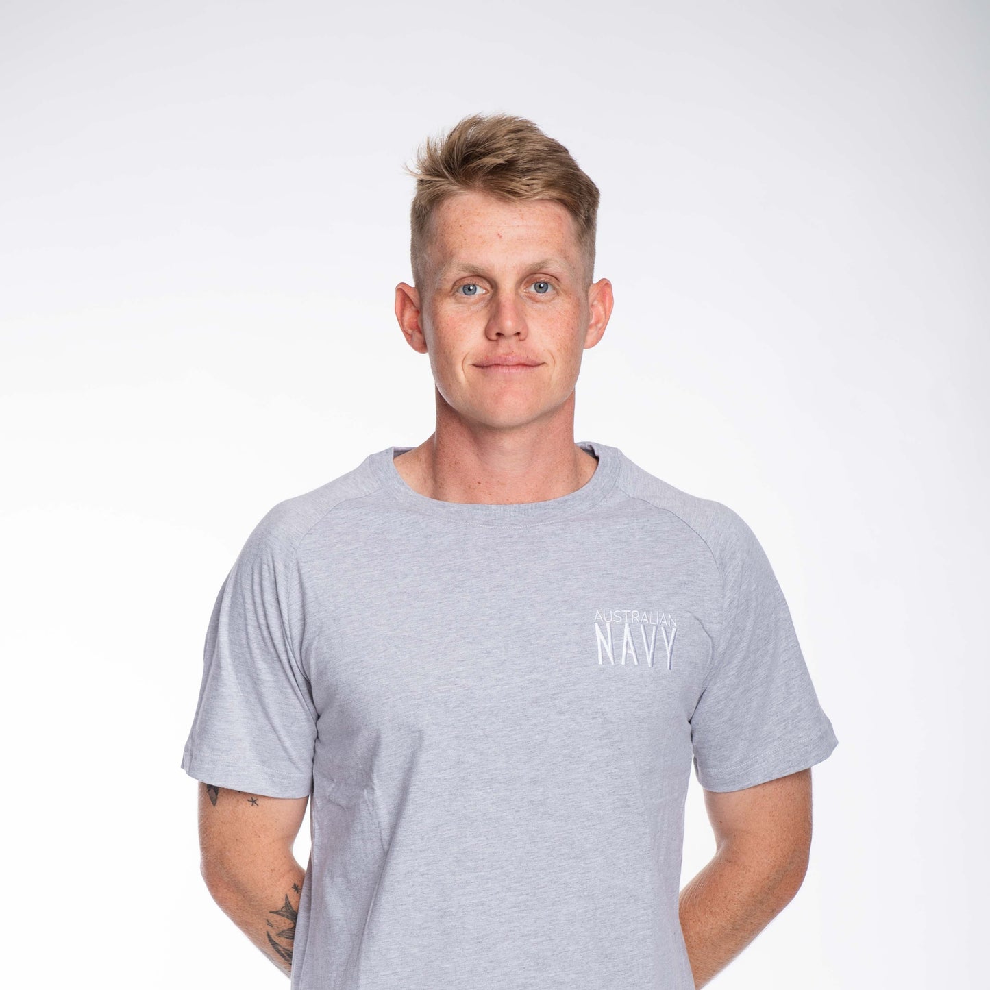 TacSource Mens Cotton Tee - Grey