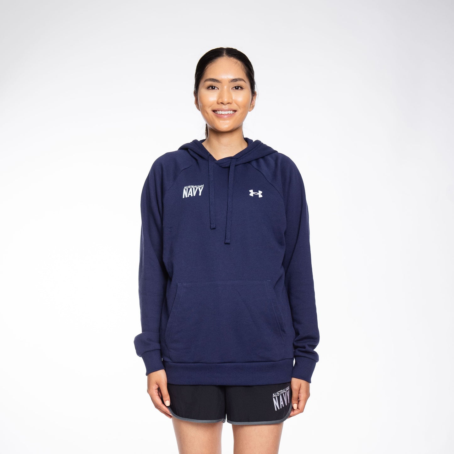 Under Armour Rival Cotton Hoodie - Navy