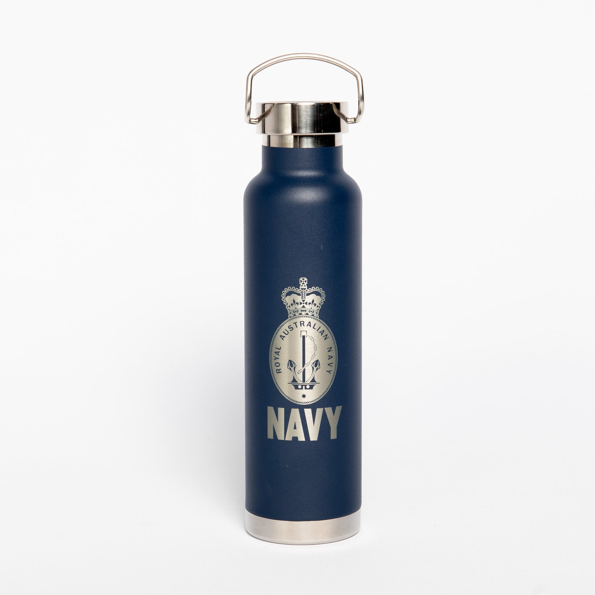 ran navy water bottle