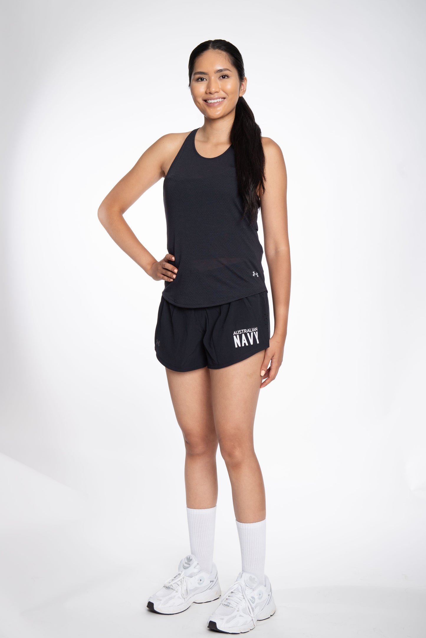 Under Armour Womens Speedpocket Short - Black