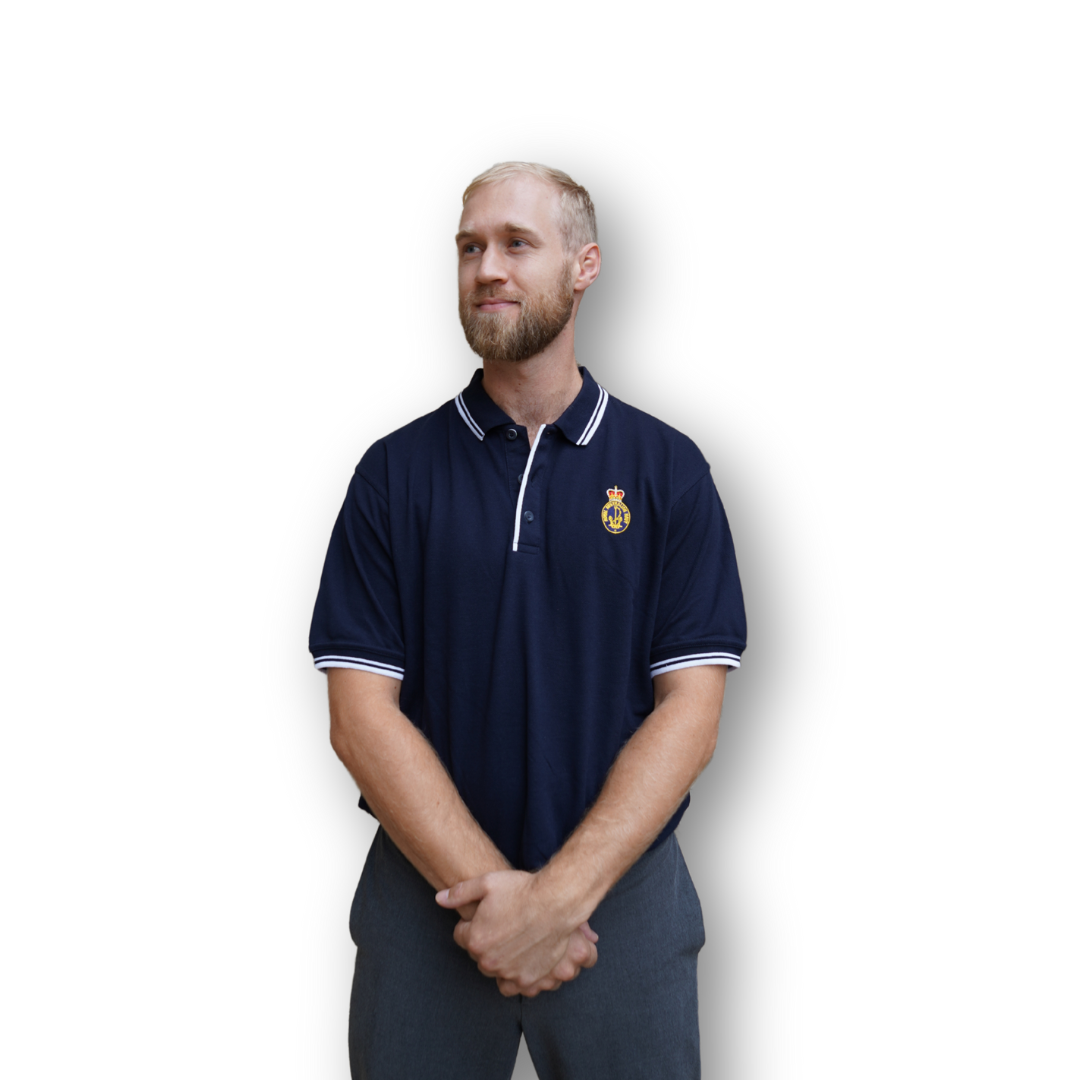Mens Navy Workforce Polo Shirt
