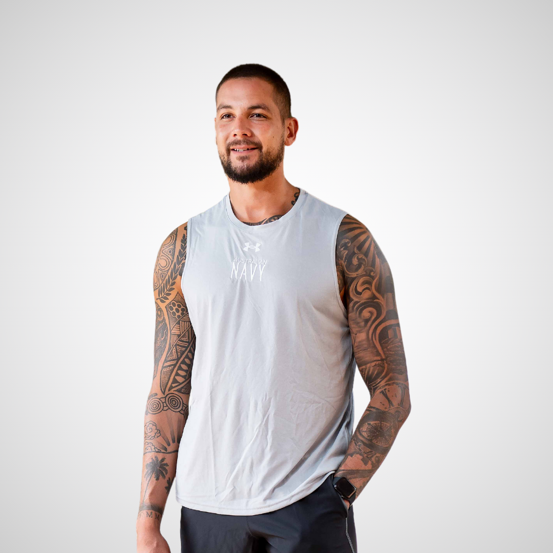 Under Armour Team Tech Sleeveless Tee - Grey