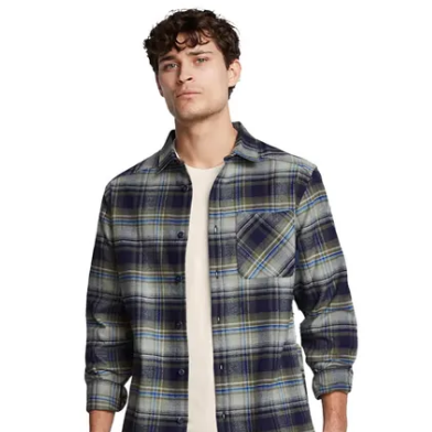 Under Armour Expanse Flannel - Blue