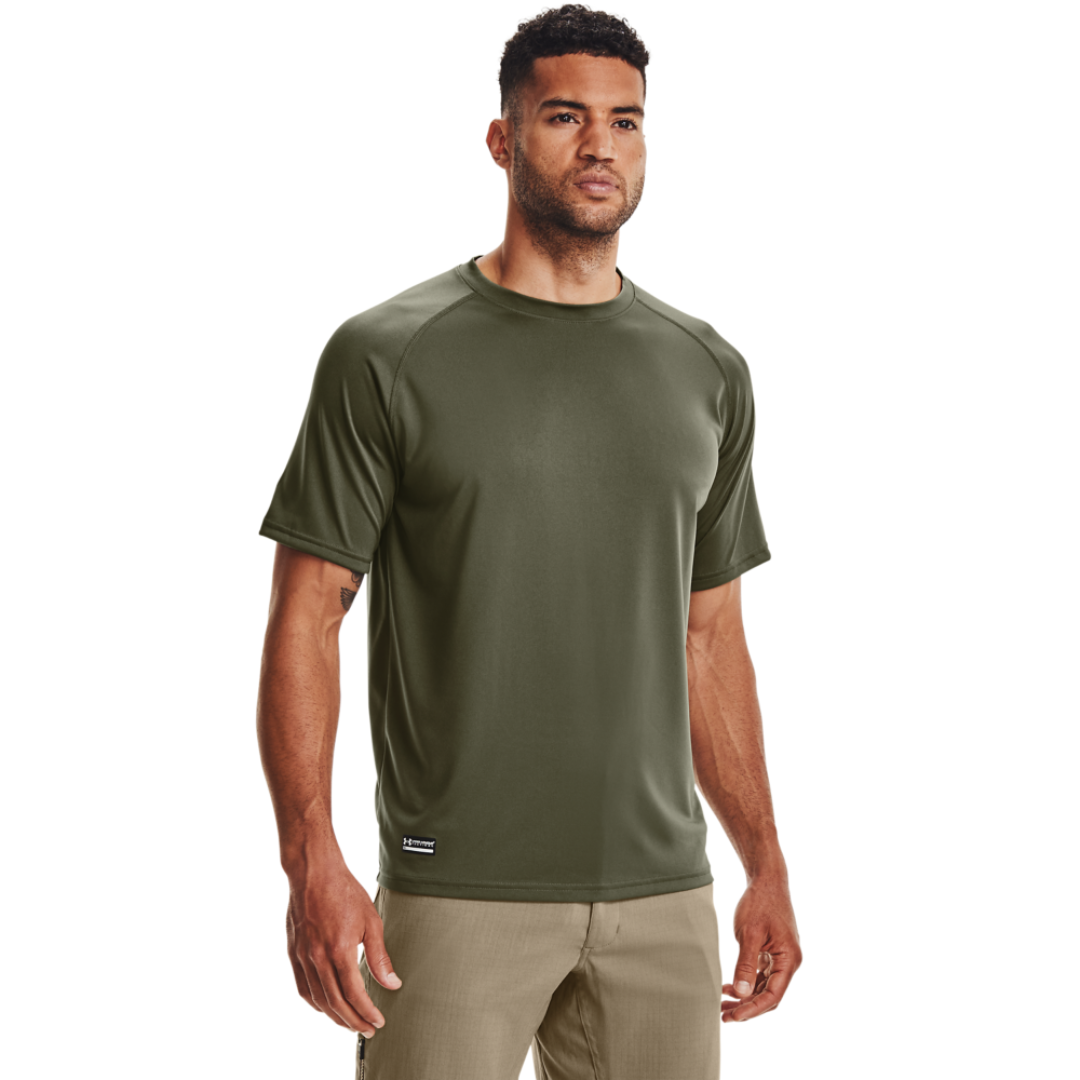 Under Armour Mens Tactical Tech Tee - Green