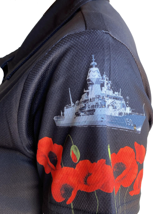 Lest We Forget Womens Polo Shirt